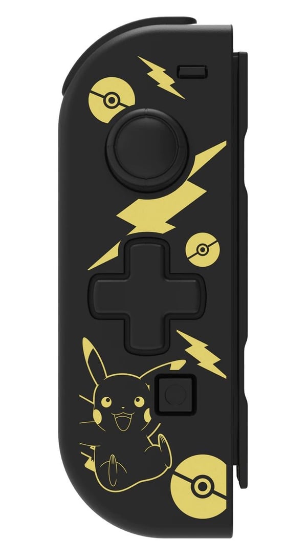 HORI D-Pad Controller (L) - Pokémon: Pikachu Black & Gold - håndkonsoll - kablet - for Nintendo Switch