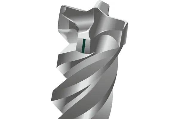 Metabo 623257000, Rotasjons hammer, For murverk, Høyrehåndsrotasjon, 3 cm, 520 mm, Betong, Naturstein