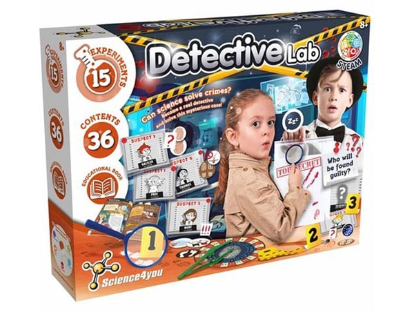 Science4you Detective Lab svensk/dansk/norsk