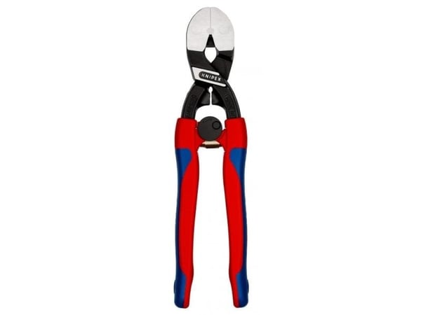 Knipex 72 62 200, Hånd kabelkutter, Blå, Rød, Stål, Sort, 6 mm, REACH