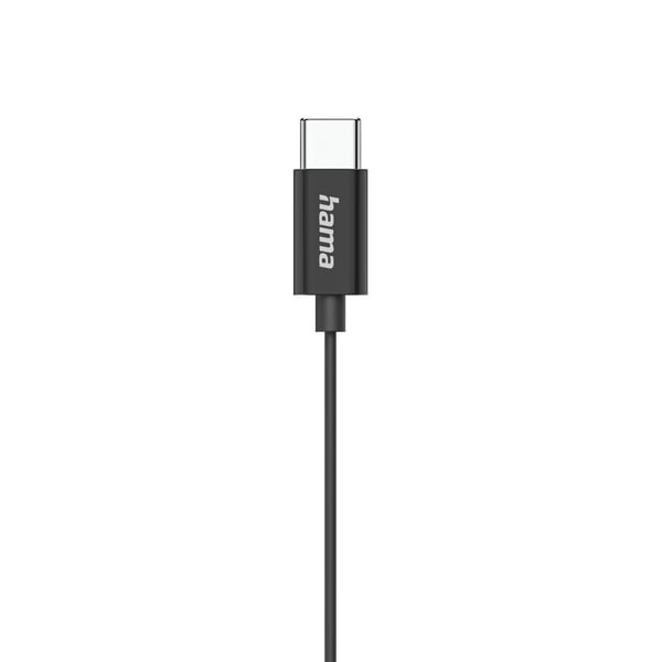 Hama Classy, Langallinen, Puhelut/Musiikki, 20 - 20000 Hz, 16 g, Kuulokkeet, Musta