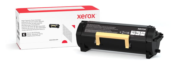 Xerox B410/VersaLink B415, MUSTA värikasetti (suuri kapasiteetti, 14000 sivua) NA/XE, 14000 sivua, Musta, 1 kpl