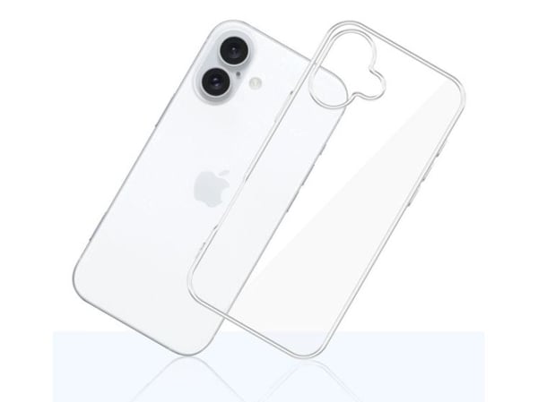 3MK Clear, Omslag, Apple, iPhone 16, 15,5 cm (6.12"), Transparent