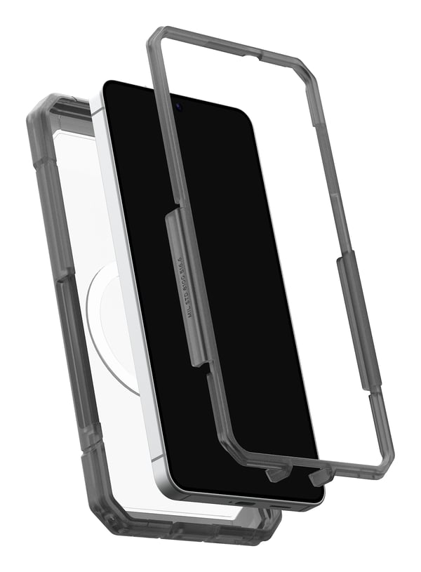 UAG - Trooper w/Magnet Cover - Clear/Ash - Samsung S26+