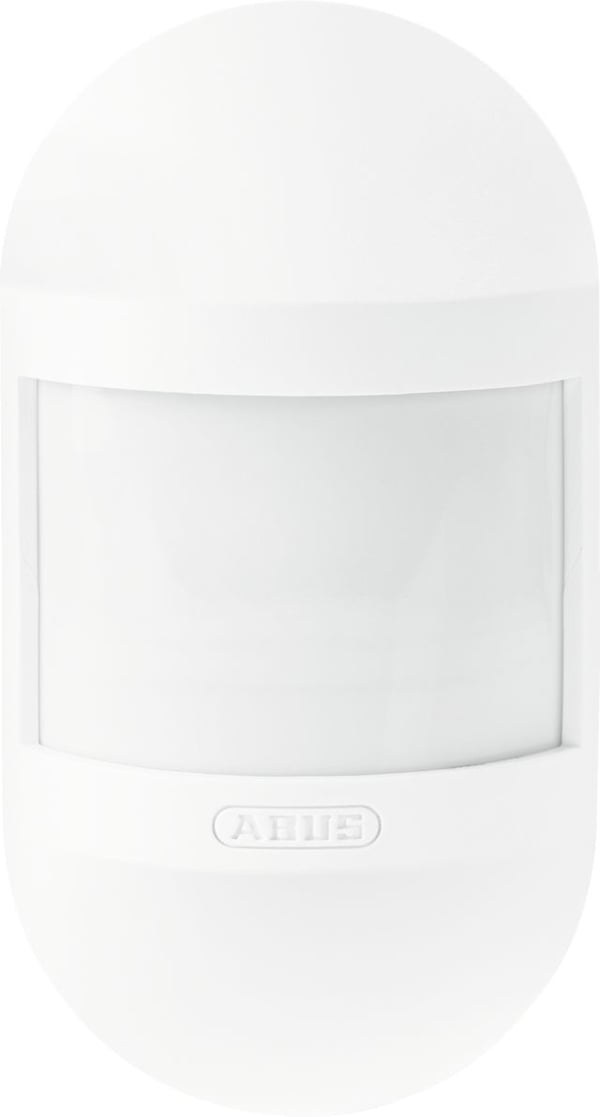 ABUS FUBW45000, Vägg, inomhus, Vit, Plast, Passiv infraröd (PIR) sensor, Trådlös