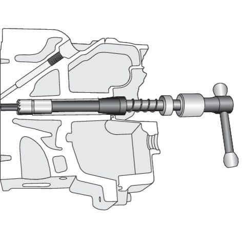 YATO-KUTTER FOR COMMON RAIL DIESEL INJEKTORSTØTTER