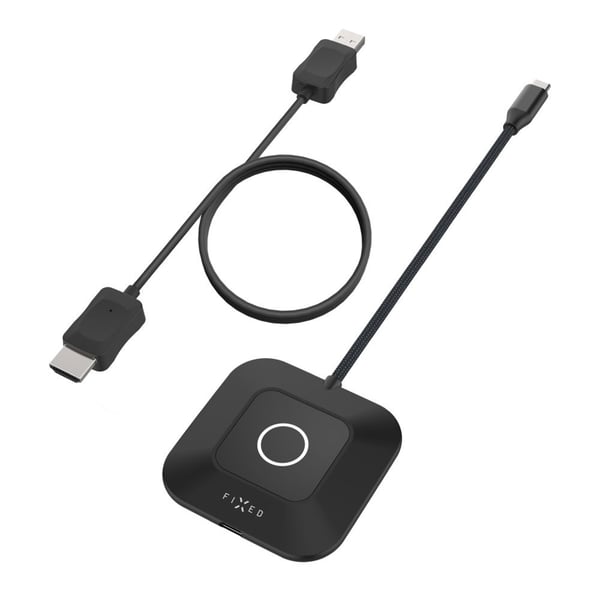 FIXED AirLink FIXA-AL-BK trådløs HDMI-adapter USB-C 1920 x 1080, 100 W, svart