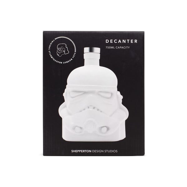 ThumbsUp! karaff Stormtrooper glas 750 ml kork vit