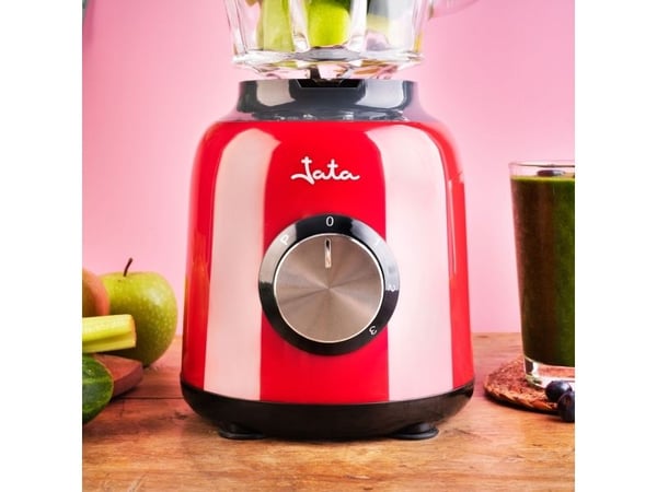JATA BT795, Bänkmixer, Pulsfunktion, Iskrossning, 1200 W, Röd