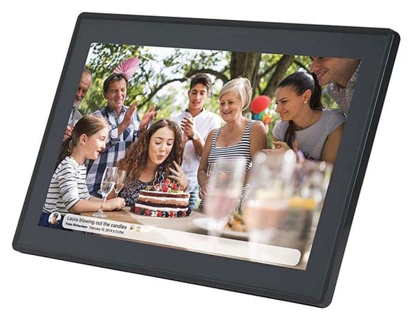 Braun Photo Technik DigiFrame 1518 WiFi, 39,6 cm (15.6"), 1920 x 1080 pixlar, IPS, 16:9, BMP, GIF, JPEG, PNG, 8 GB