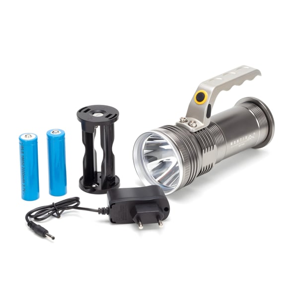 Montis MT154 uppladdningsbar LED-strålkastare 5 W, aluminium