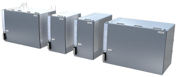 Siemens 6EP4134-0JA00-0AY0 erikoisakku LiFePO₄ 24 V, 1 kpl, 7,5 VAh, CE, REACH, 156 mm, 340 mm, 150 mm, 240 mm