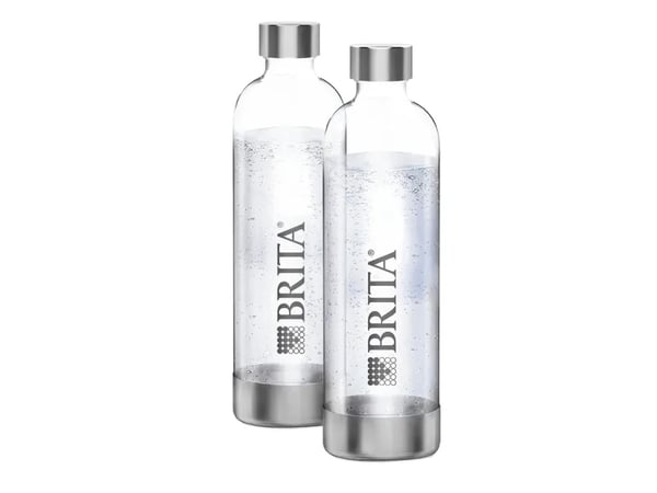 BRITA sodaONE - Vannflaske - 1 L (en pakke 2)
