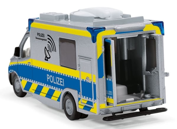 Siku Mercedes-Benz Sprinter Police, Poliisiauton pienoismalli, Esikoottu, 1:50, Mercedes-Benz Sprinter, Ei sukupuolirajoitusta, Metalli, Muovi