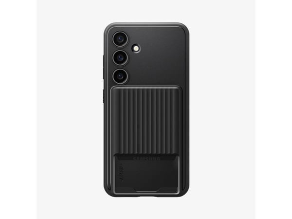 Spigen Liquid Slot, Suojus, Samsung, Samsung - Galaxy S24 Plus, 17 cm (6.7"), musta