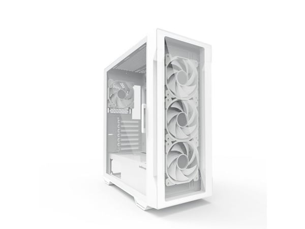 Zalman I3 NEO TG WHITE, Midi Tower, PC, Valkoinen, ATX, mikro ATX, Mini-ITX, Muovi, Terästä, Karkaistu lasi, 16,2 cm