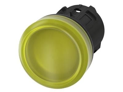 Siemens 3SU1001-6AA30-0AA0, Keltainen, IP67, IP69K, 12 g, 38 mm, 30 mm, 30 mm