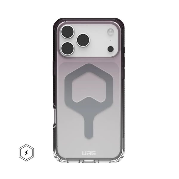 Urban Armor Gear Plyo, Etui, Apple, iPhone 17 Pro Max, 17,5 cm (6.9"), Svart, Gjennomsiktig