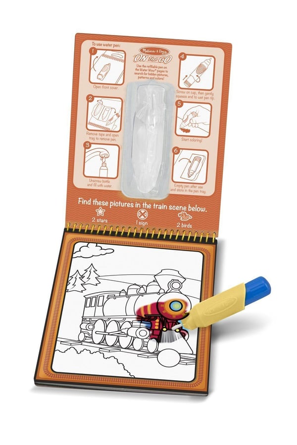 Melissa & Doug 15375, 3 År, Pojke/flicka, 99 År, Multi, On The Go, 2 styck