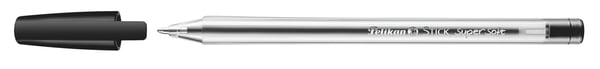 Pelikan 601450, Klips, Uttrykkbar kulepenn med hengefeste, Sort, 50 stykker