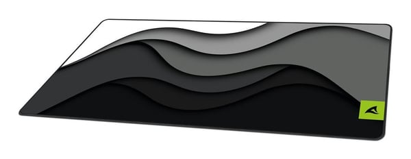 Sharkoon SKILLER SGK50 S3 Design Bundle - D5, Svart, Grå, Vit, Bild, Halksäkert underlag, Spelmusmatta