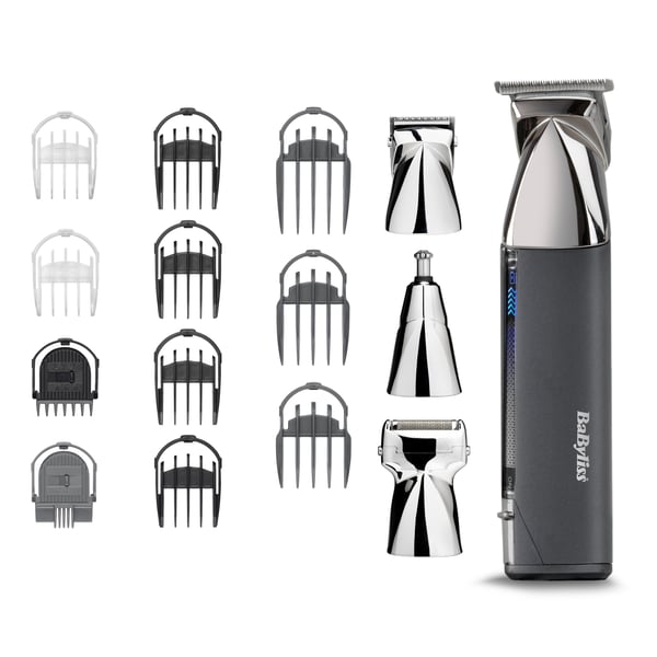 BaByliss Super-X Metal MT996E hiustrimmeri, 15-in-1