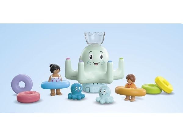 Playmobil 71438 Junior Aqua & Tinti: fargerik blekksprut, byggesett