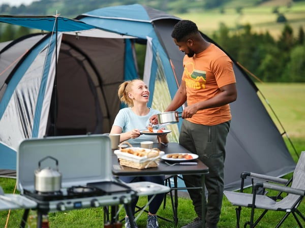 Campingaz 2213312, Bærbar grill, 3 zone(s), Ikke-klebende overtrekk, Sammenleggbar, 9,9 kg
