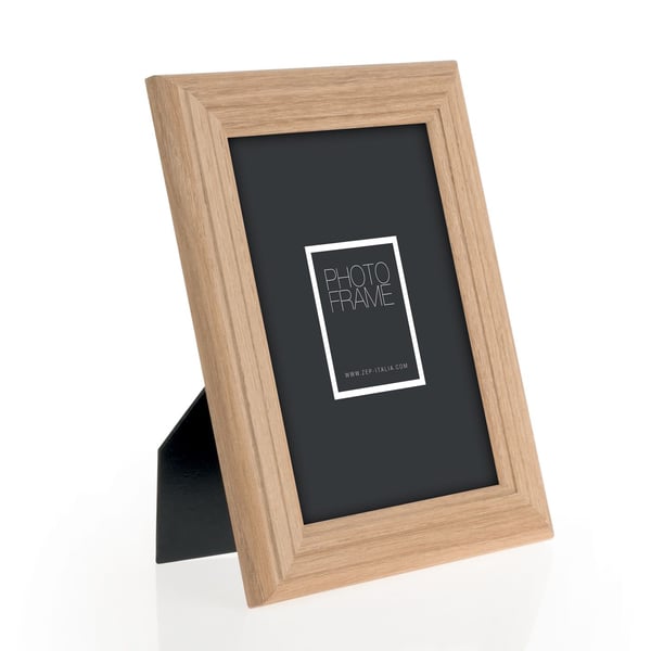 ZEP VL657N, Enkel bilderamme, Tre, Bord, 13 x 18 cm, Rektangulær, Landskap/portrett