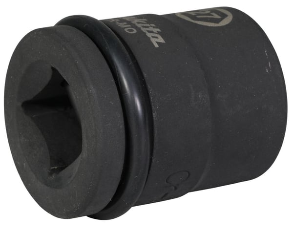 Makita E-22280, Slaghylsa, Svart, 1 huvuden, 3/8", Metrisk, 27 mm
