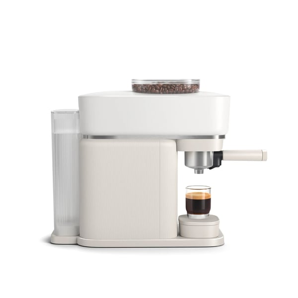 Philips BAR300/00, Espressomaskin, 1,2 l, Kaffe bønner, Innebygd kaffekvern, Hvit