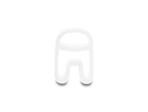 Delock kaapelimerkit kaapelin halkaisijalle 2 - 4 mm 50 kpl läpinäkyviä