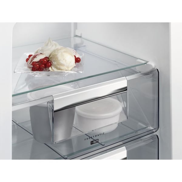 AEG 8000 MultiSpace SCE819E5TS - Kylskåp/frys - bottenfrysskåp - inbyggd - fördjupning - bredd: 56 cm - djup: 55 cm - höjd: 189.4 cm - 269 liter - ...