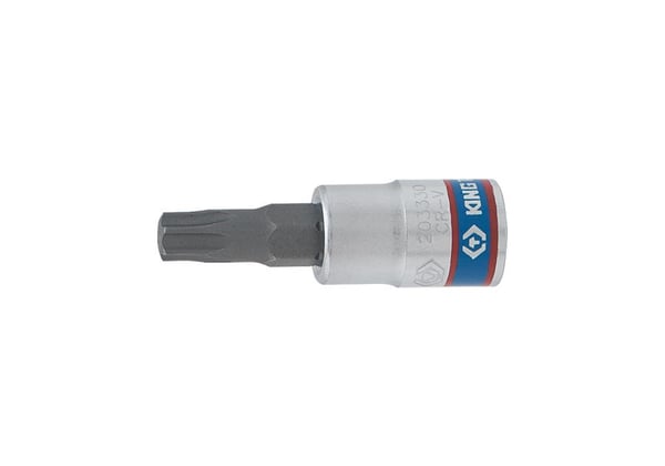 King Tony 2033, 1 kpl, Torx, T20, Kromi, Terästä, 37 mm, 15 g