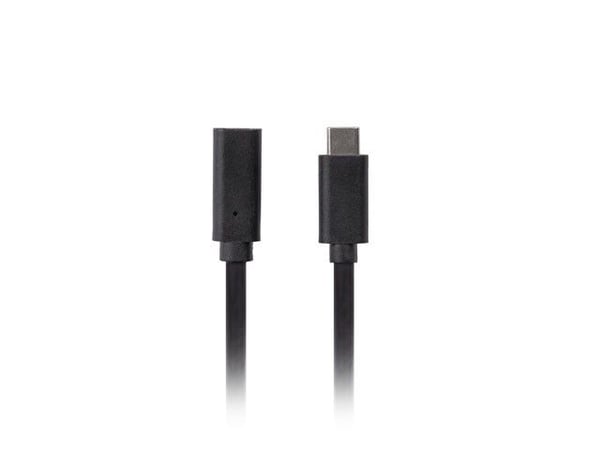 FORLENGER USB-C M/F 3.1 1.5M SVART LANBERG