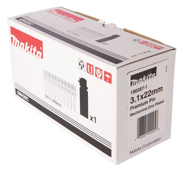 Makita 196287-1, 22 mm, 1000 styck