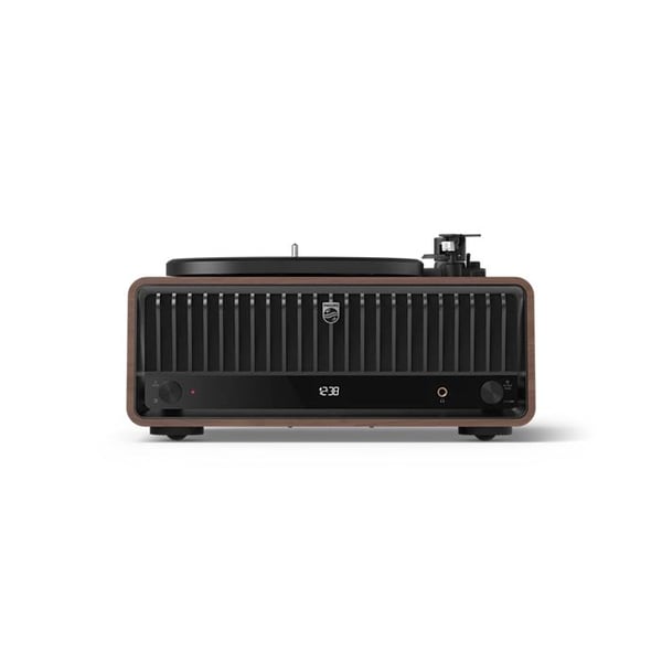 Philips TAV9000D platespiller BT reimdrevet 33 1/3 og 45 rpm, valnøtt