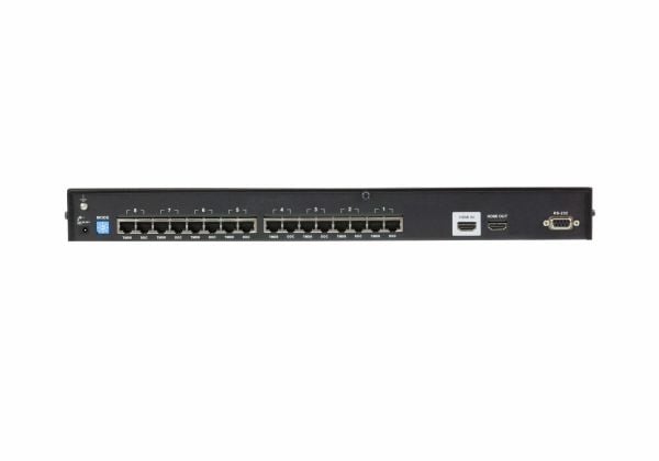 ATEN VS1808T-AT-G, HDMI, HDMI, 1920 x 1080 pikseliä, Musta, Metalli, Full HD