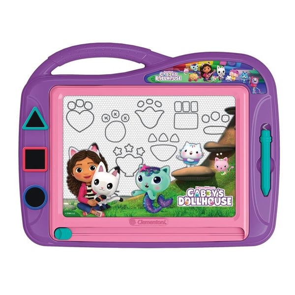 Clementoni Gabby's Dollhouse magnetisk ritplatta