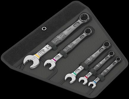 Wera Joker 6003 ringgaffelnyckelsats 5 Imperial Set 1, 5 st.