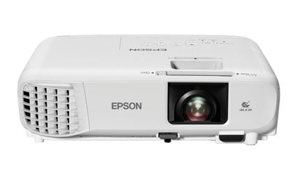 Epson EB-E24 - 3LCD-projektor - bærbar - 3600 lumen - XGA (1024 x 768) - 4:3 - hvid