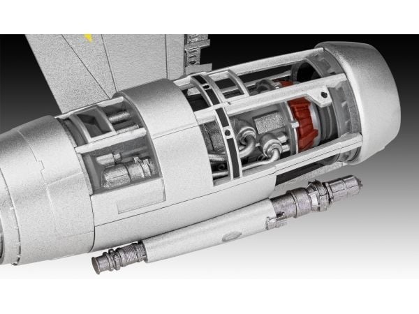 Revell N1 Starfighter, Avaruusaluksen pienoismalli, Kokoonpanosarja, 1:24, N-1 Starfighter, Mikä tahansa sukupuoli, Star Wars - The Mandalorian