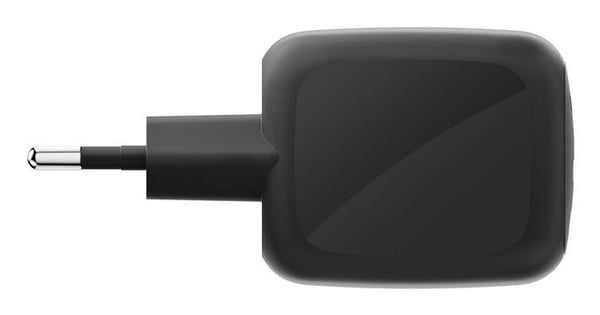 Belkin BoostCharge Pro - Strømadapter - GaN - 67 watt - Fast Charge, PD 3.1/PPS - 2 utgangskontakter (2 x USB-C) - svart