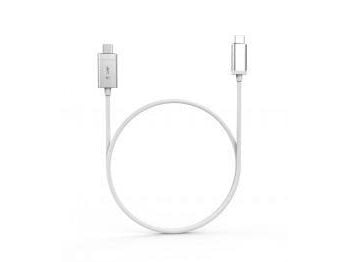 LMP 17216, 1,8 m, USB C, USB C, Sølv