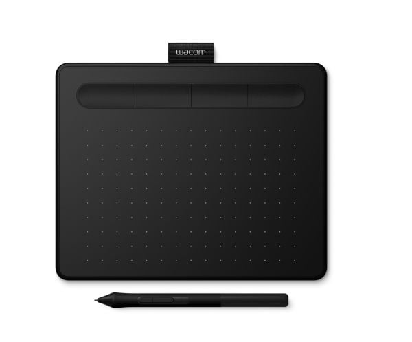 Wacom Intuos Creative Pen Small - Digitaliserare - 15.2 x 9.5 cm - elektromagnetisk - 4 knappar - kabelansluten - USB - svart
