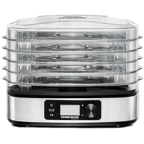 Rommelsbacher DA 350 - Matdehydrator - 350 W - rustfritt stål