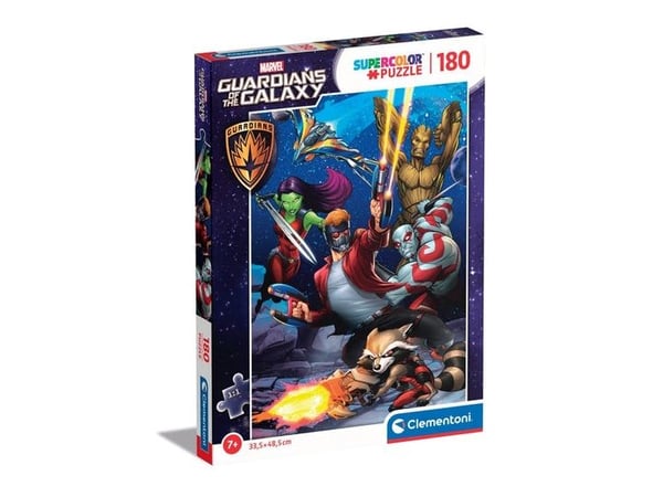 Puslespill Clementoni Puzzle 180 Super Color Marvel Guardians of the Galaxy
