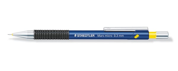 STAEDTLER Mars micro - Stiftpenna - B - 0.3 mm - indragbar - med radergummi