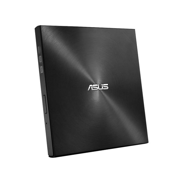 ASUS ZenDrive U9M SDRW-08U9M-U - Platestasjon - DVD±RW (±R DL) - 8x/8x - USB 2.0 - ekstern - svart
