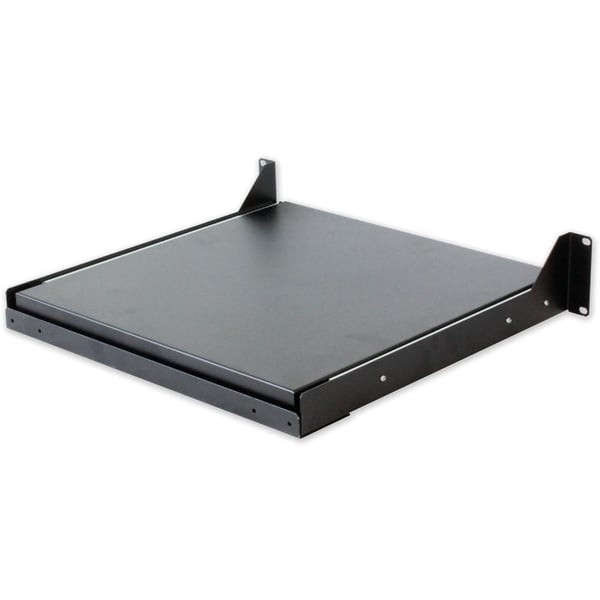 Techly I-CASE TRAY-5-BK, Stativhylde, Sort, 10 kg, 2U, 400 mm, 5,4 kg
